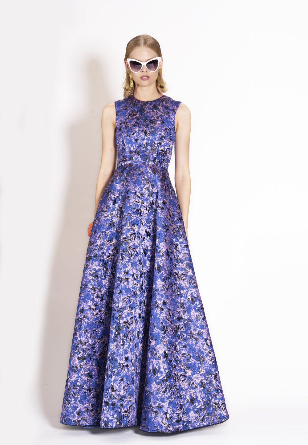 AUDREY DRESS (Blue Purple) | Nicola Finetti